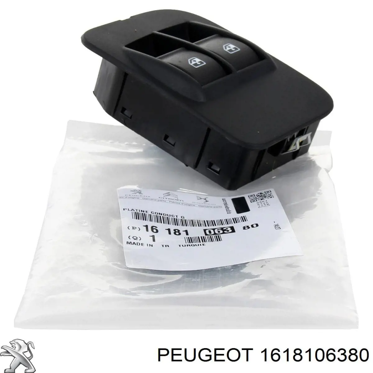 Unidad de control de elevalunas delantera izquierda Peugeot/Citroen 1618106380 precio, desde 22,37 EUR