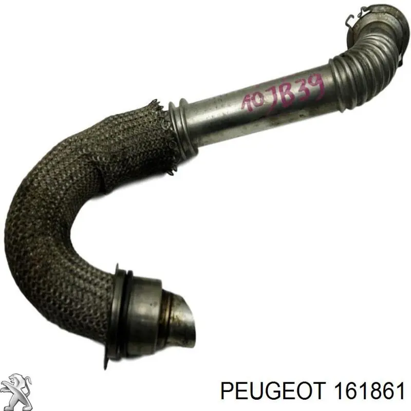 Comprar 161861 Peugeot/Citroen Tubo del sistema de recirculación de gases de escape EGR