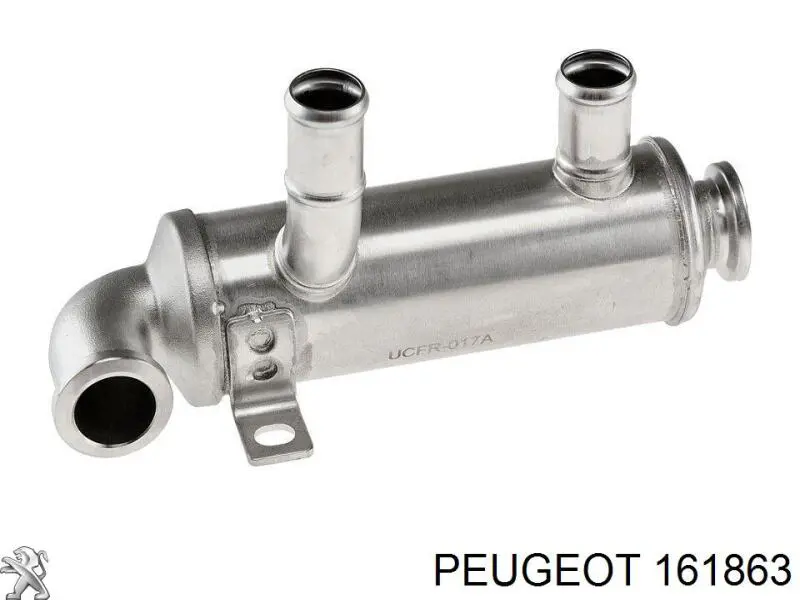 Enfriador de recirculación de gases de escape EGR Peugeot/Citroen 161863 precio, desde 101,90 EUR