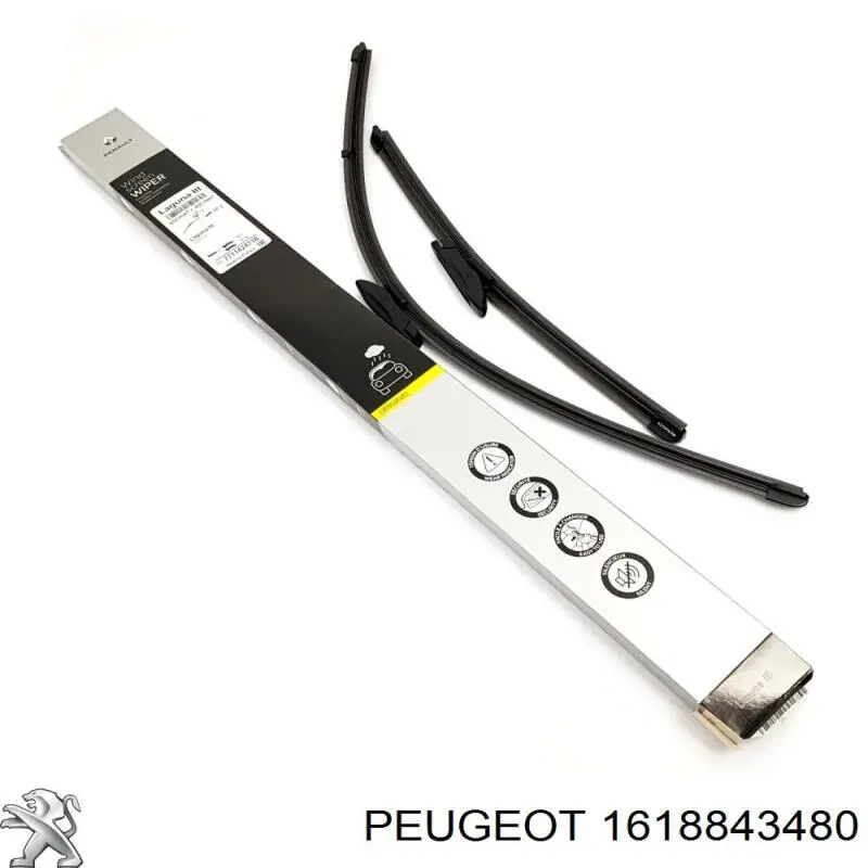 Escobilla del limpiaparabrisas del lado del pasajero Peugeot/Citroen 1618843480 precio, desde 9,92 EUR