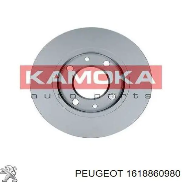 Disco de freno trasero Peugeot 206 2A/C