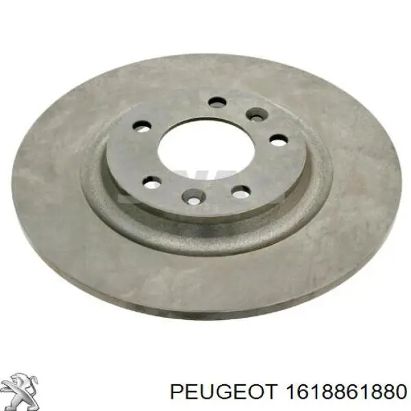 1618861880 Peugeot/Citroen disco de freno trasero