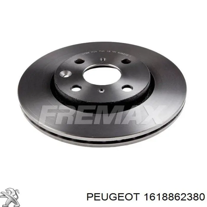 Comprar 1618862380 Peugeot/Citroen Freno de disco delantero