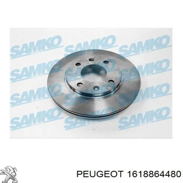 Freno de disco delantero Peugeot 205 1 741A, C