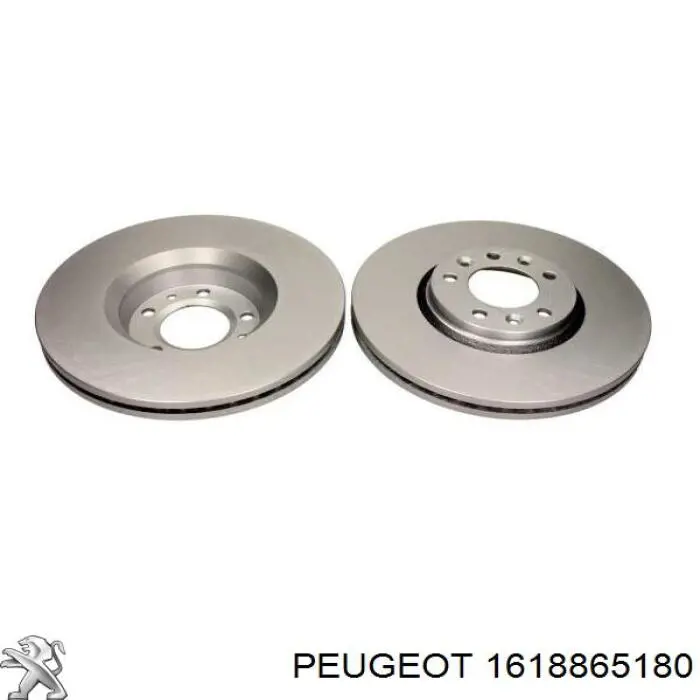 1618865180 Peugeot/Citroen disco de freno delantero
