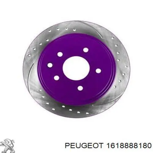 Disco de freno trasero Peugeot/Citroen 1618888180 precio, desde 38,69 EUR