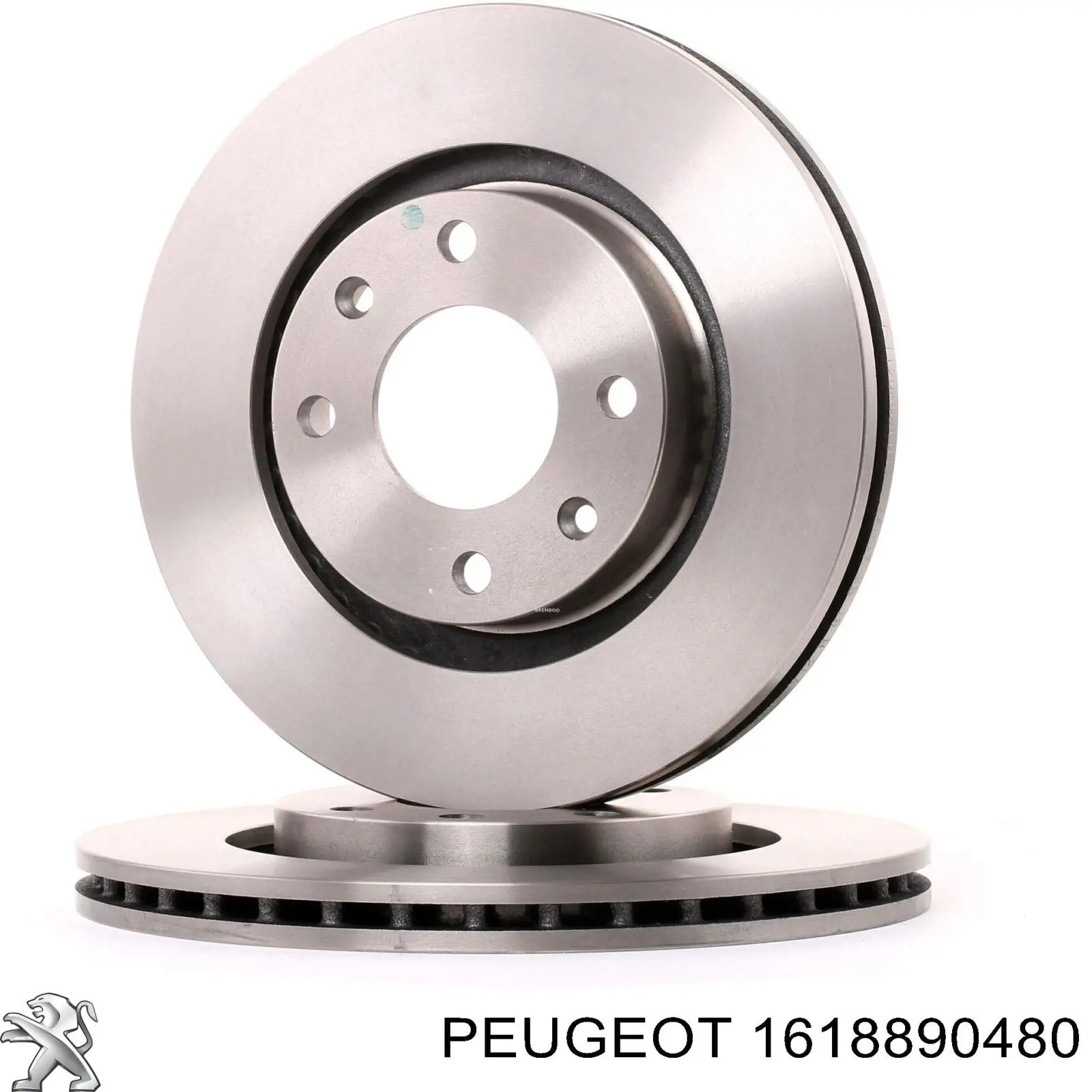 Disco de freno 1618890480 Peugeot/Citroen