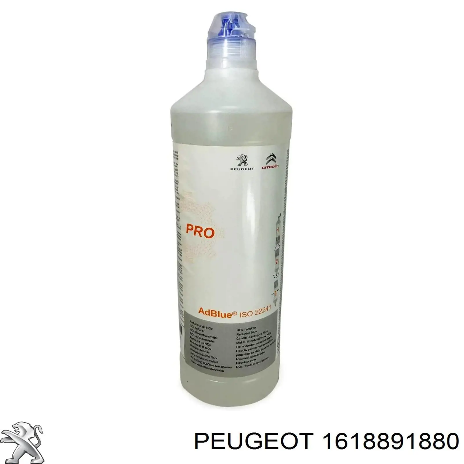 1618891880 Peugeot/Citroen fluido para la neutralización de los gases de escape, urea