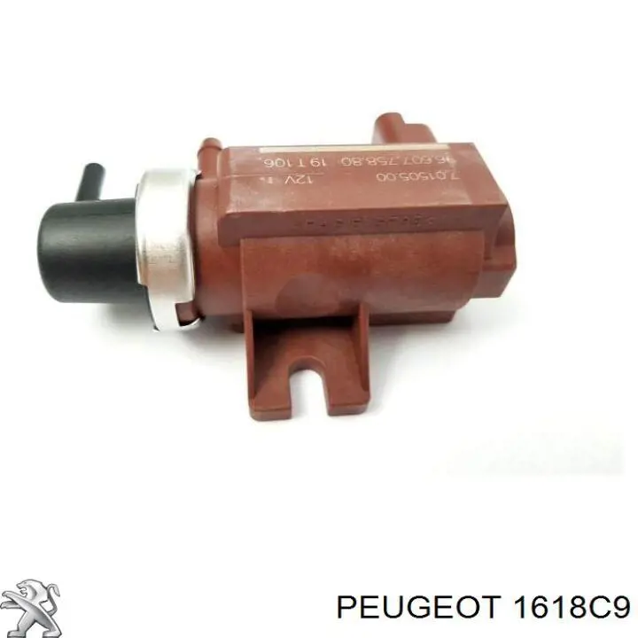 1618C9 Peugeot/Citroen Válvula solenoide de control de presión de sobrealimentación