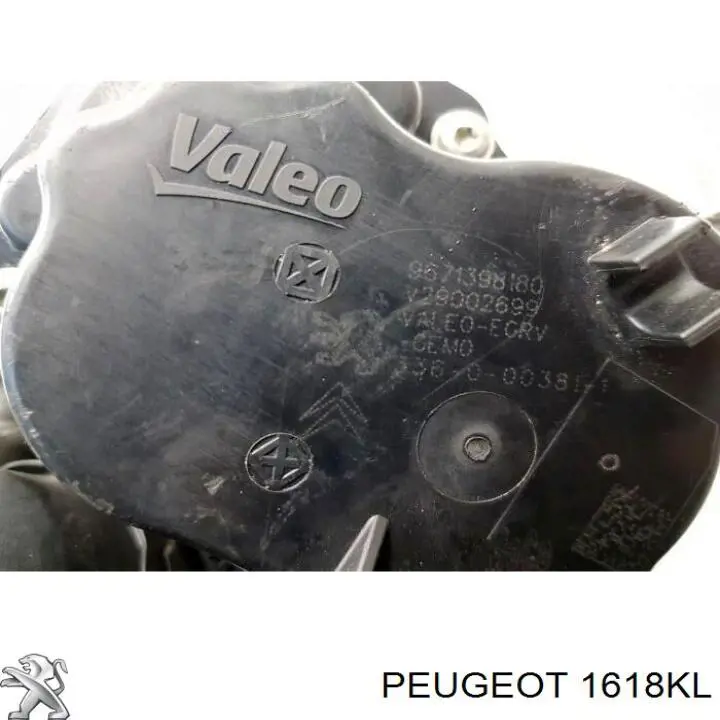 1618KL Peugeot/Citroen enfriador egr de recirculación de gases de escape