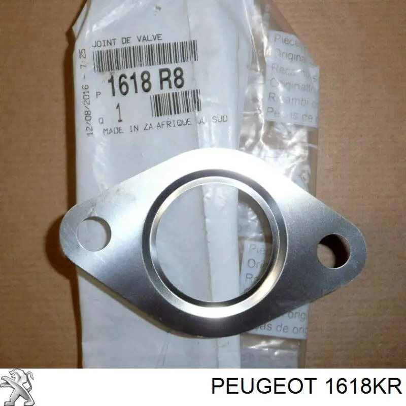 1618KR Peugeot/Citroen junta de válvula egr