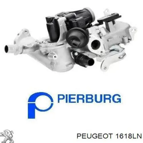 Válvula EGR 1618LN Peugeot/Citroen