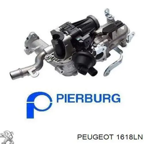 Comprar 1618LN Peugeot/Citroen Válvula EGR