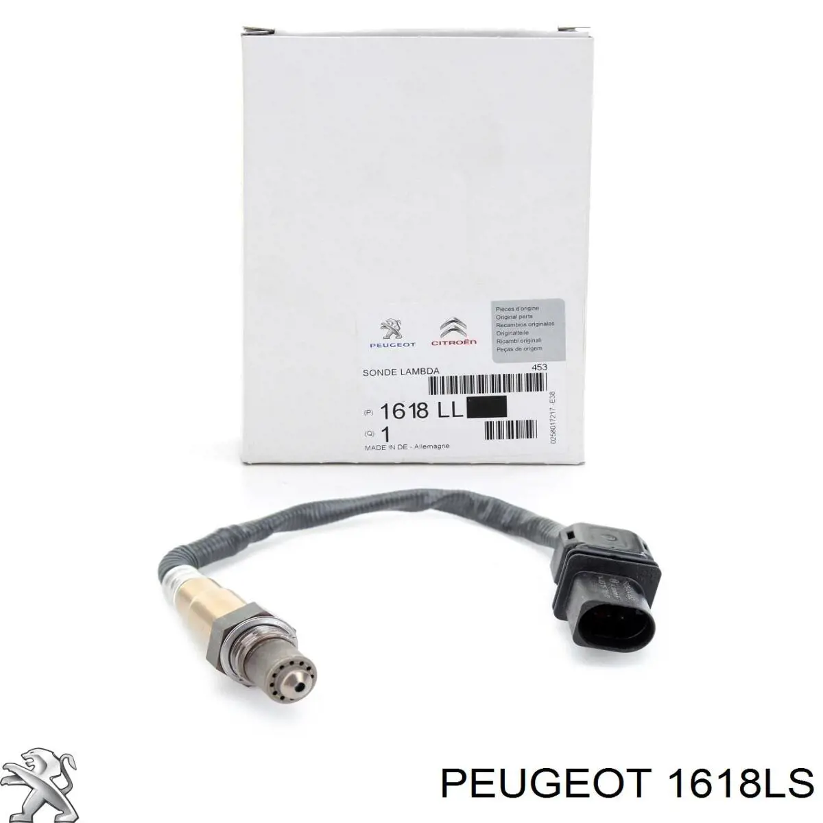 Sensor de temperatura de gases de escape del filtro de partículas Peugeot/Citroen 1618LS