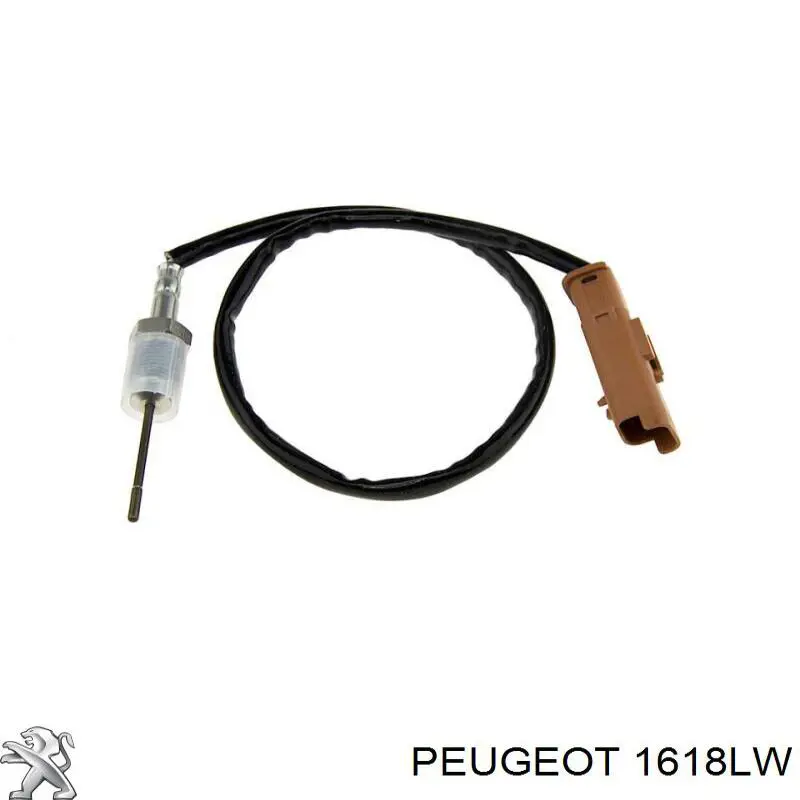Sensor de temperatura, gas de escape, Filtro hollín/partículas para Peugeot 807 (E)