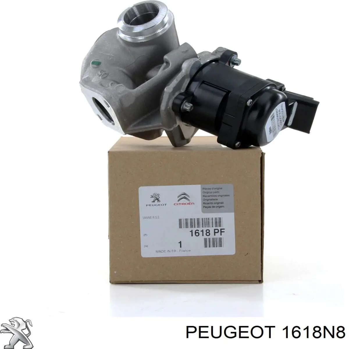 Válvula EGR 1618N8 Peugeot/Citroen