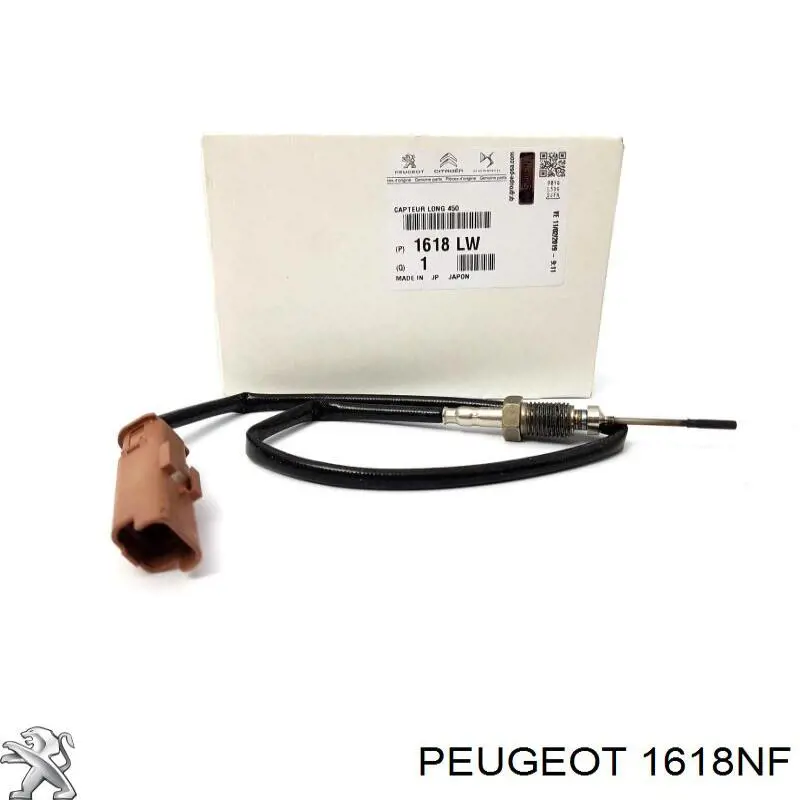 Sensor de temperatura de gases de escape del filtro de partículas Peugeot/Citroen 1618NF precio, desde 62,90 EUR