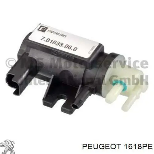 00001618PE Peugeot/Citroen transmisor de presion de carga (solenoide)