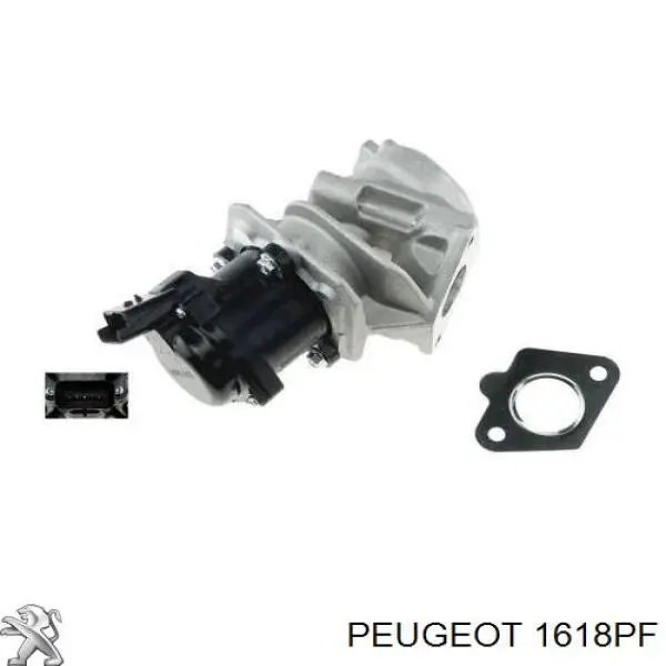 Válvula EGR 1618PF Peugeot/Citroen