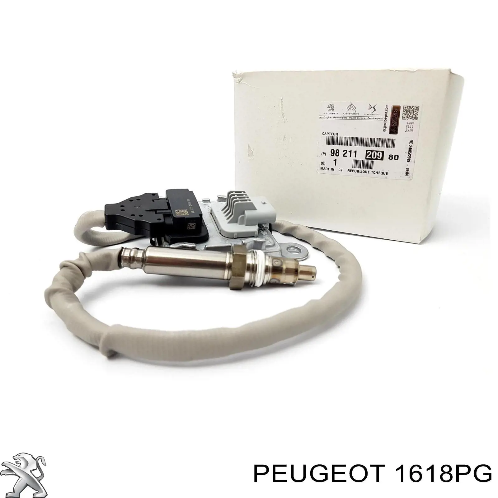 Comprar 1618PG Peugeot/Citroen Sensor de temperatura de gases de escape después del filtro de partículas