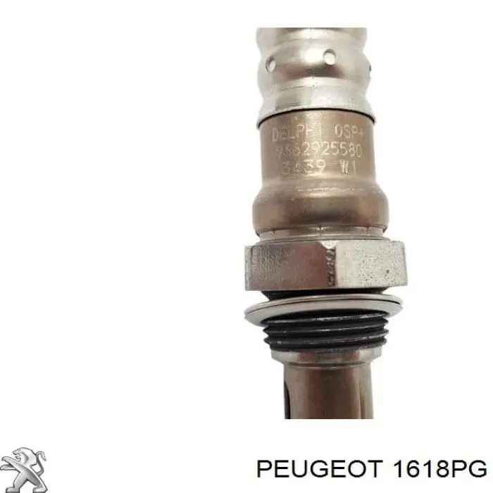 Sensor de temperatura de gases de escape después del filtro de partículas Peugeot/Citroen 1618PG