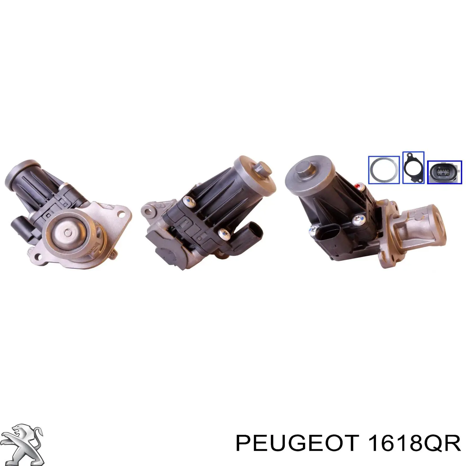 1618QR Peugeot/Citroen Válvula EGR