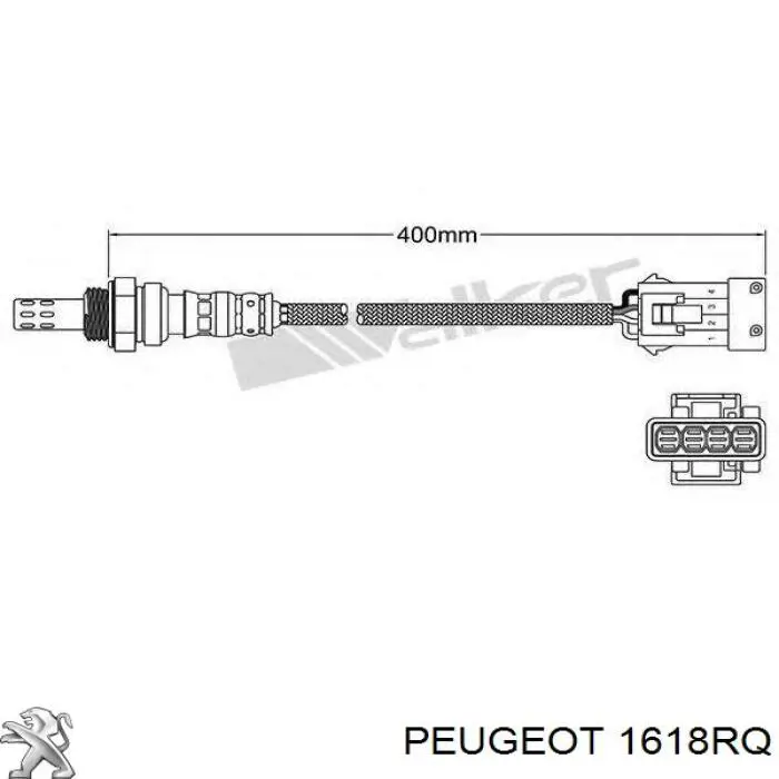 Comprar 1618RQ Peugeot/Citroen Sensor NOx