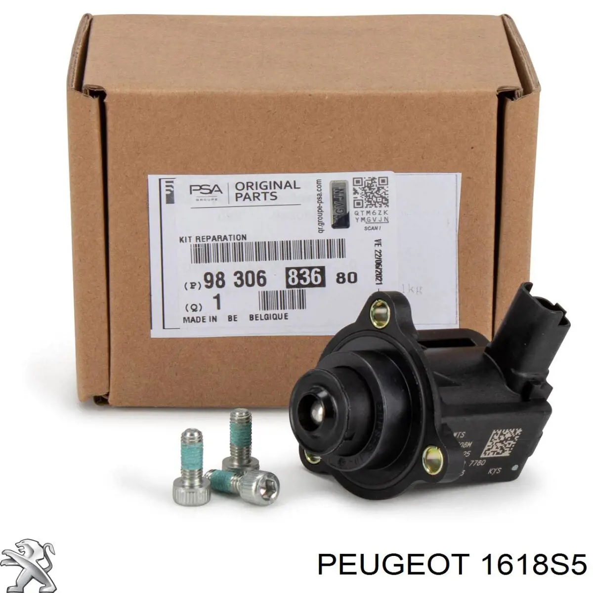 Comprar 1618S5 Peugeot/Citroen Válvula solenoide de control de presión de sobrealimentación