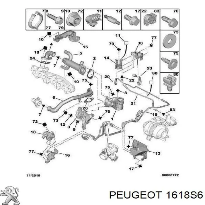 1618S6 Peugeot/Citroen 