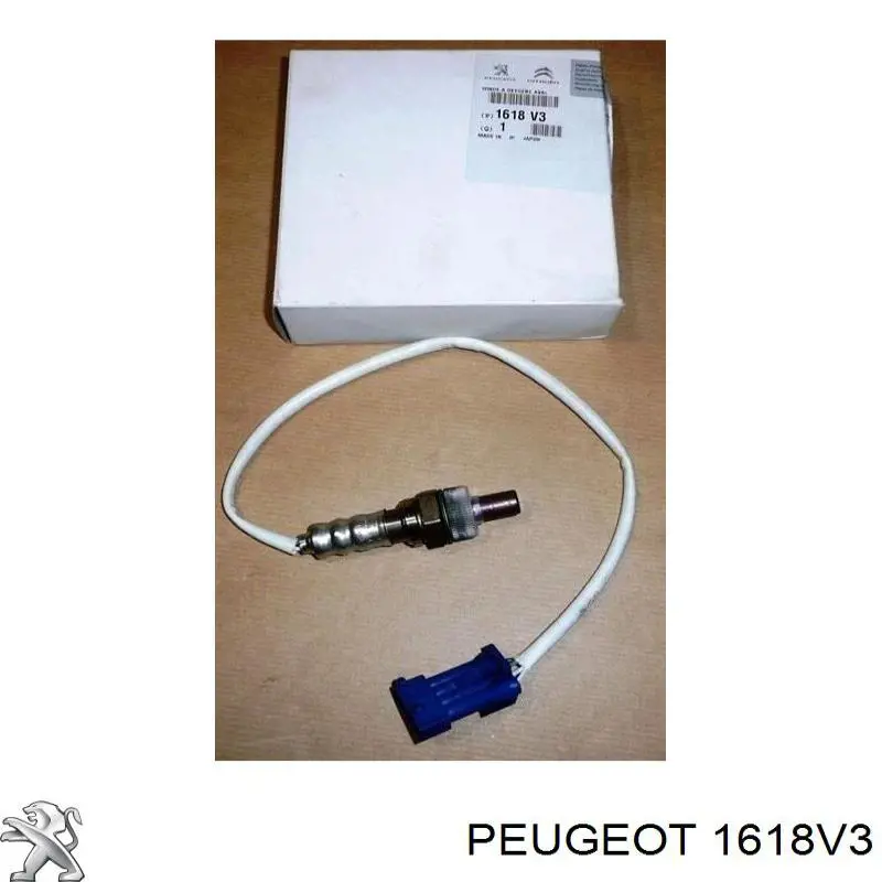 Sonda lambda de oxígeno posterior al catalizador 1618V3 Peugeot/Citroen