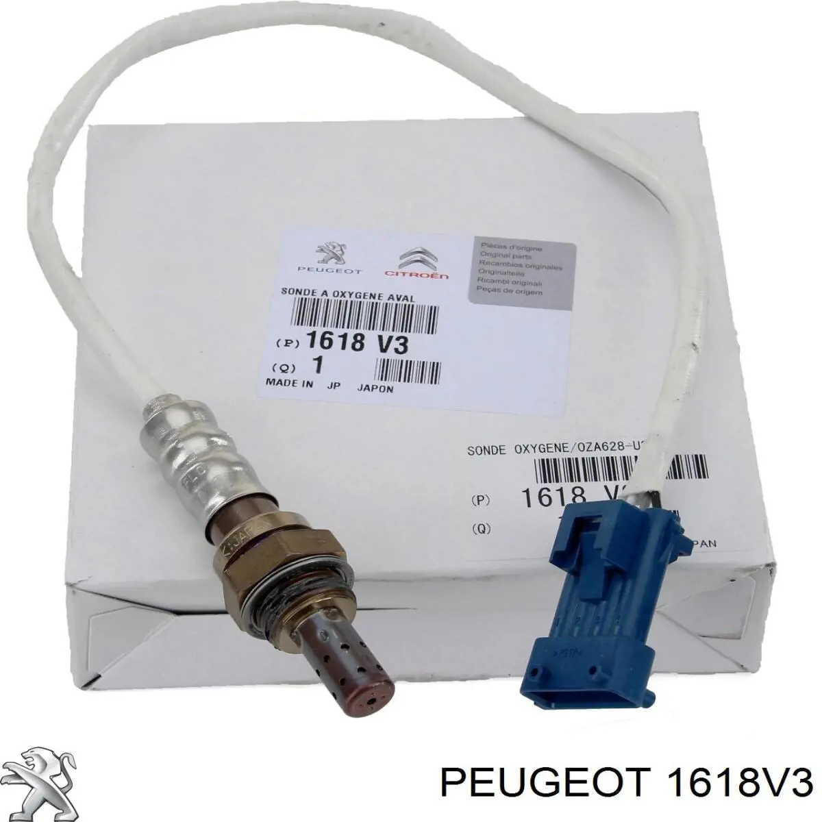 Sonda lambda post catalizador Peugeot/Citroen 1618V3