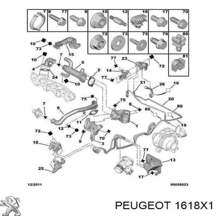 1618X1 Peugeot/Citroen