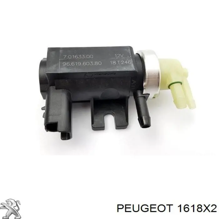 Comprar 1618X2 Peugeot/Citroen Válvula solenoide de control de presión de sobrealimentación