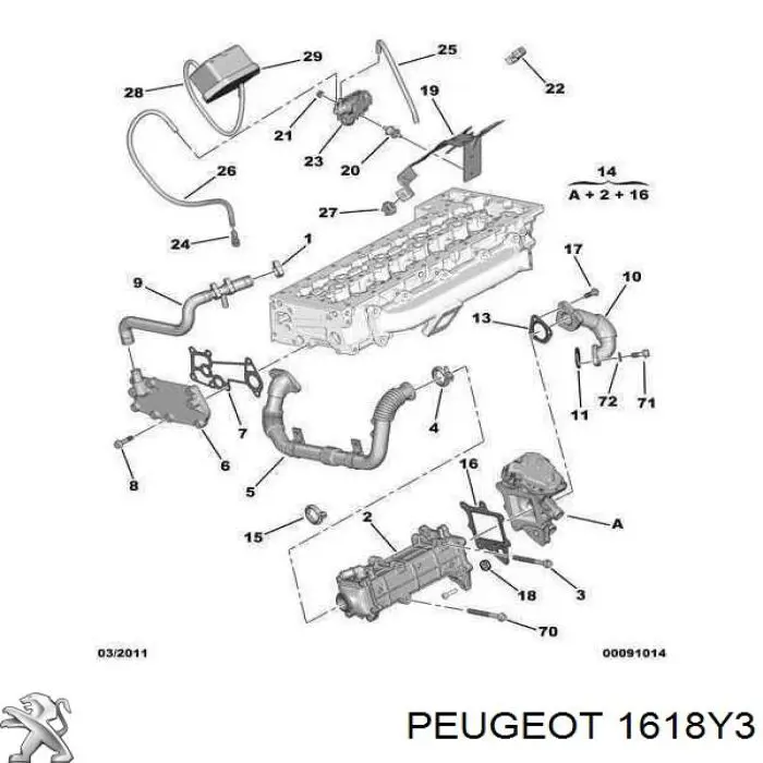 1618Y3 Peugeot/Citroen