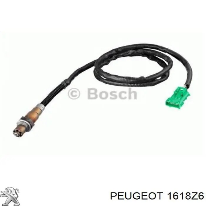 Comprar 1618Z6 Peugeot/Citroen Sonda lambda, sensor de oxígeno antes del catalizador izquierdo