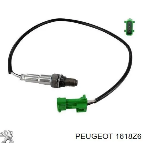 1618Z6 Peugeot/Citroen sonda lambda, sensor de oxígeno antes del catalizador izquierdo