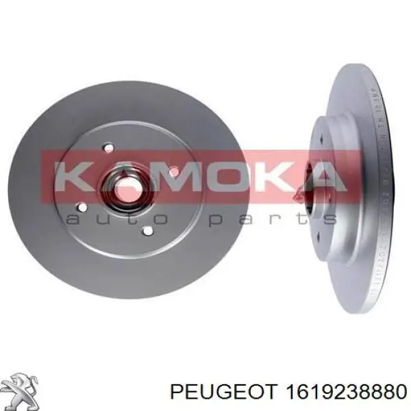 Disco de freno trasero Peugeot/Citroen 1619238880 precio, desde 73,12 EUR