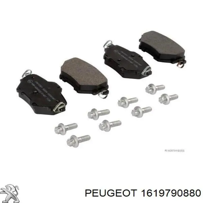 Pastillas traseras de freno Peugeot/Citroen 1619790880 precio, desde 23,75 EUR