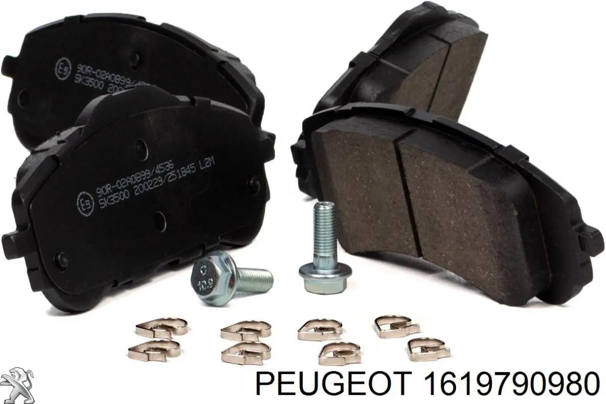 Pastillas de freno 1619790980 Peugeot/Citroen