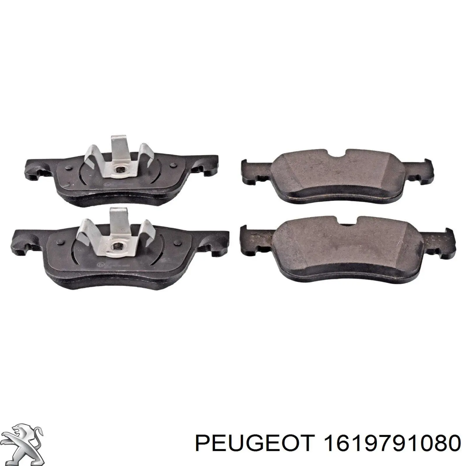 Pastillas de freno 1619791080 Peugeot/Citroen