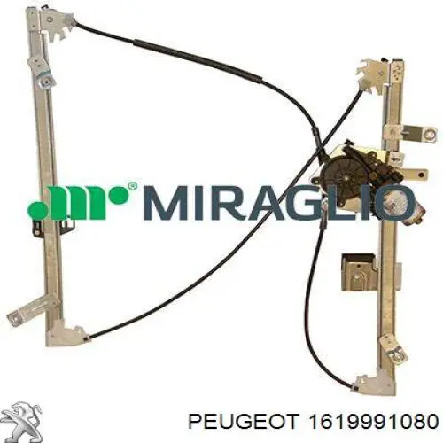 Comprar 1619991080 Peugeot/Citroen Mecanismo de elevalunas delantero izquierdo