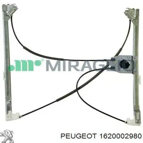 1620002980 Peugeot/Citroen mecanismo de elevalunas, puerta delantera izquierda