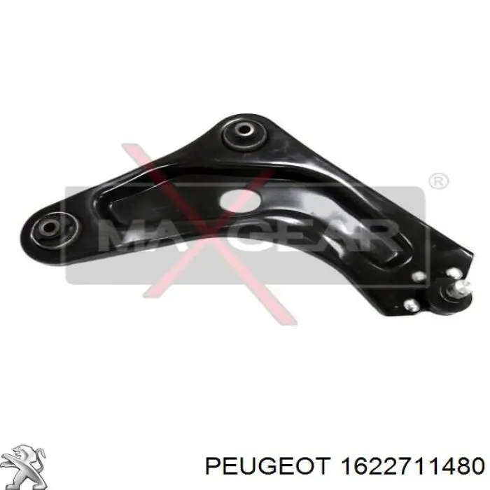 Comprar 1622711480 Peugeot/Citroen Brazo inferior derecho de la suspensión delantera