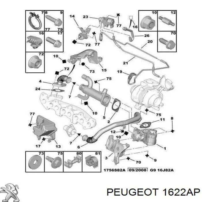 1622AP Peugeot/Citroen 