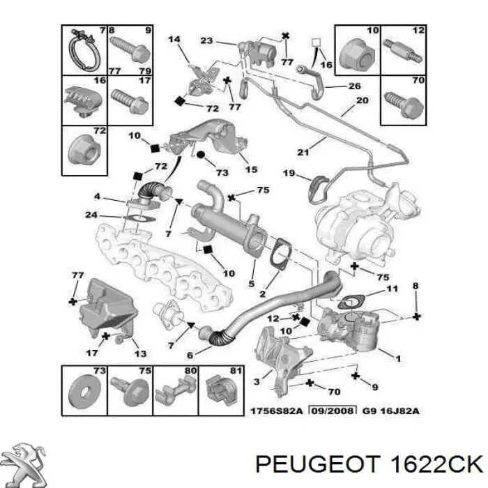 1622CK Peugeot/Citroen 