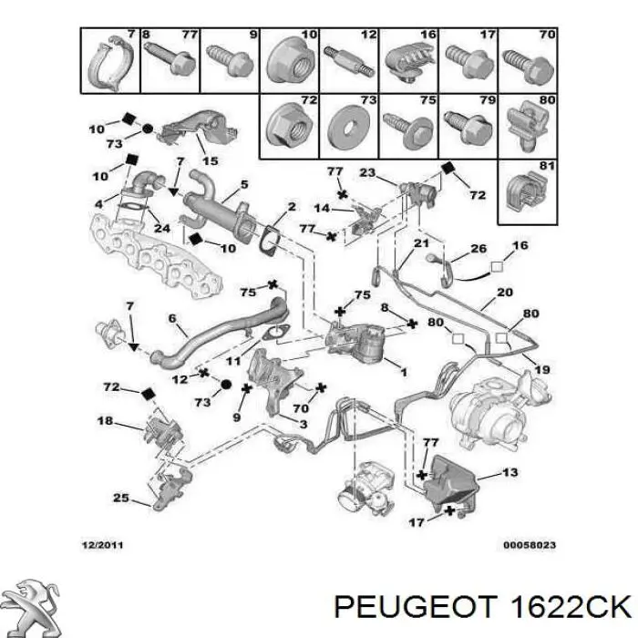  Peugeot/Citroen 1622CK precio, desde  EUR