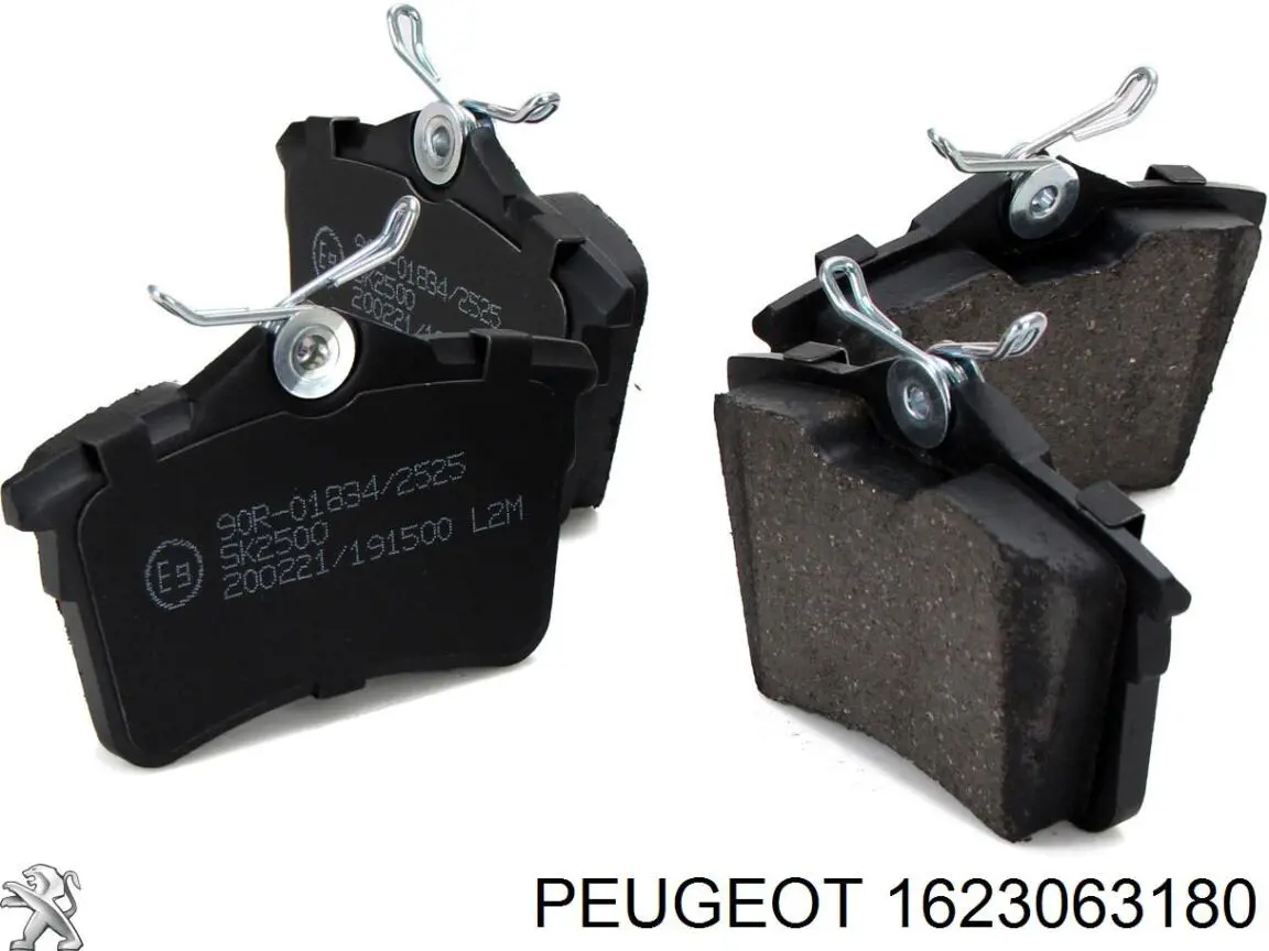 Pastillas traseras de freno Peugeot/Citroen 1623063180 precio, desde 22,35 EUR