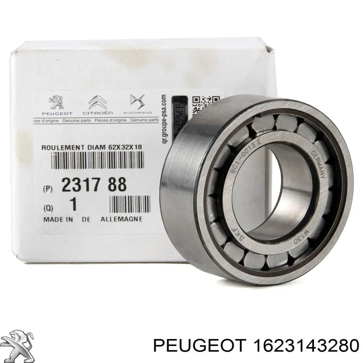 Cojinete, soporte intermedio del árbol de transmisión Peugeot/Citroen 1623143280 precio, desde 20,84 EUR