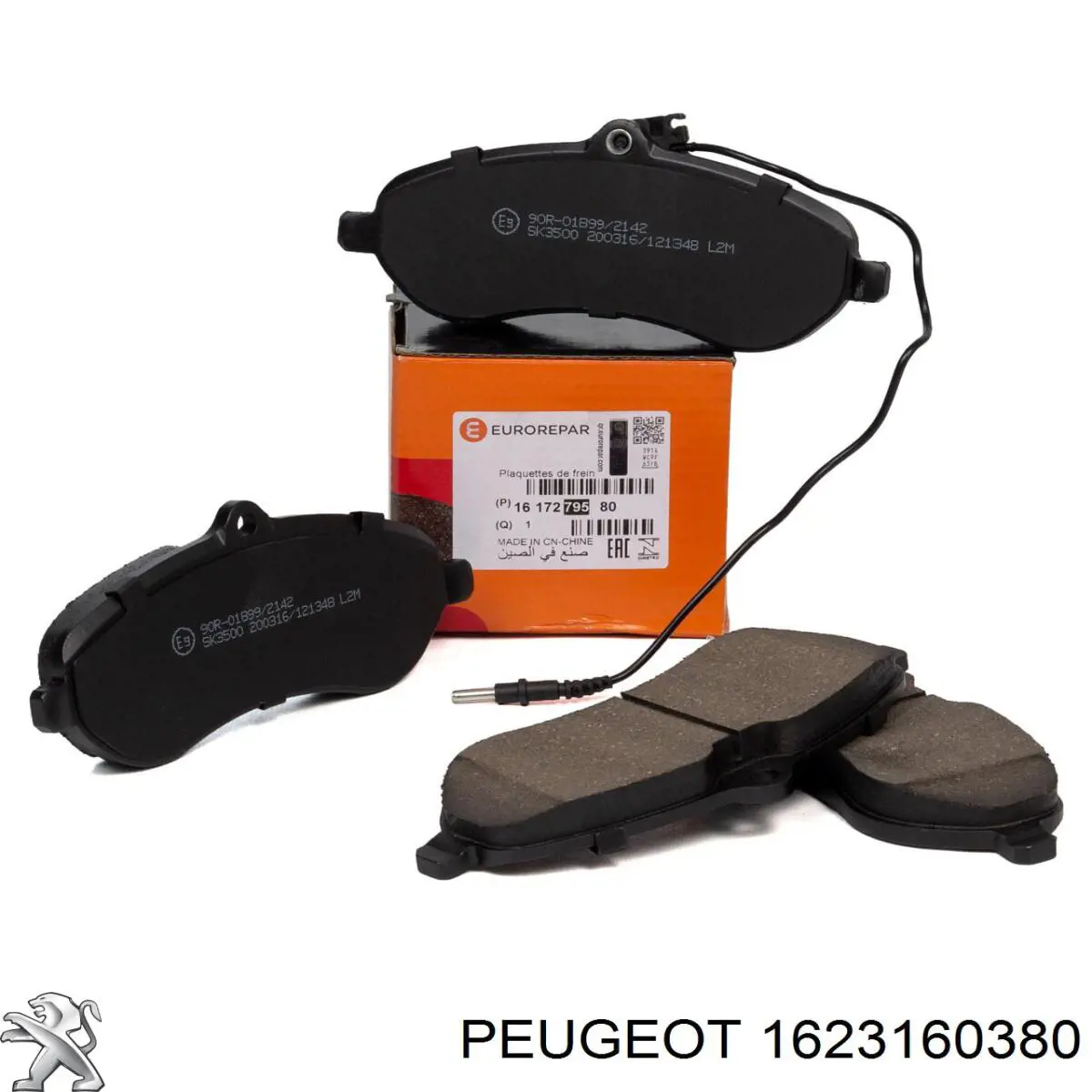 Pastillas freno delanteras Peugeot/Citroen 1623160380 precio, desde 32,32 EUR