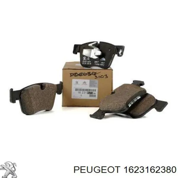 1623162380 Peugeot/Citroen Pastillas delanteras
